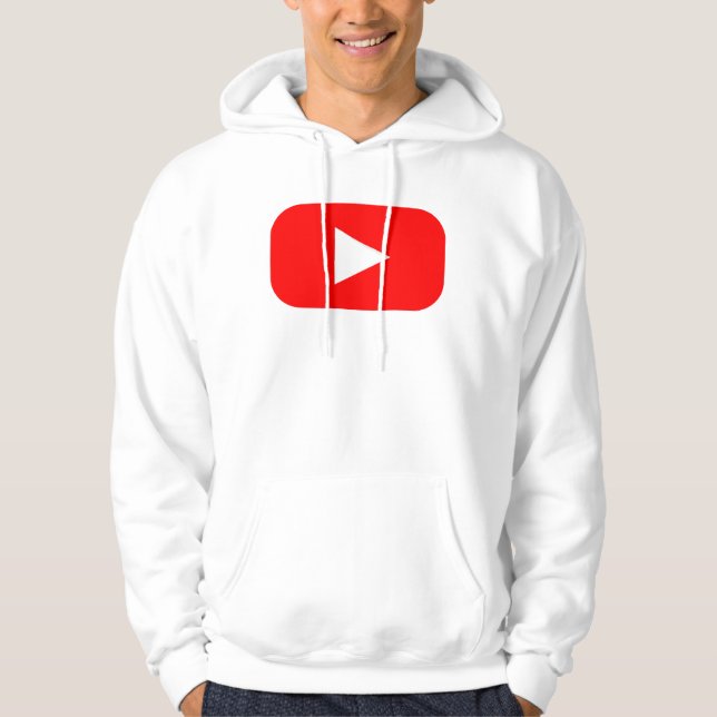 Veste À Capuche Logo YouTube (Devant)
