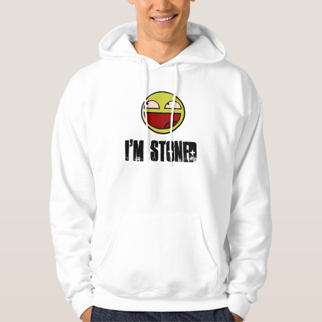 Veste À Capuche lolzor, je SUIS LAPIDÉ (Devant)