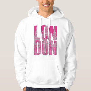 Veste À Capuche Londres rose