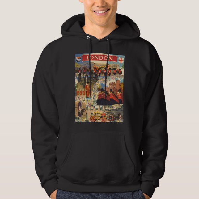 Veste À Capuche Londres - UK (Devant)