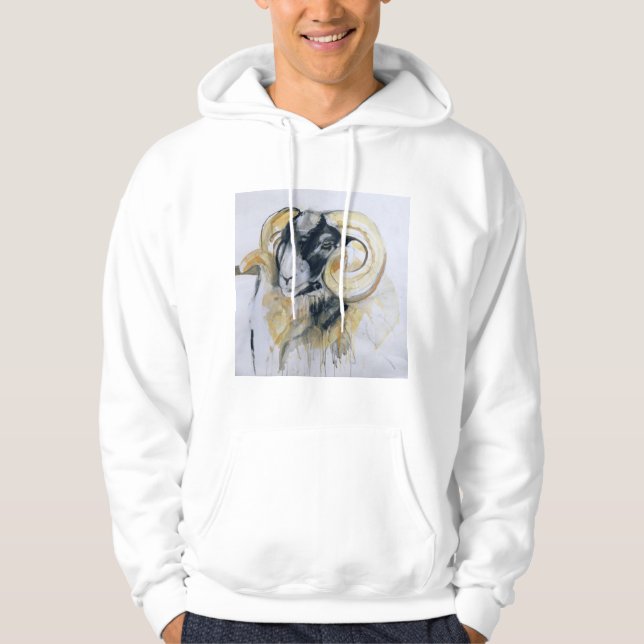 Veste À Capuche Longs moutons de klaxon (Devant)