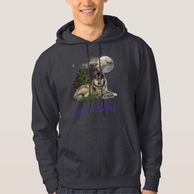 Veste À Capuche Loup (Devant)
