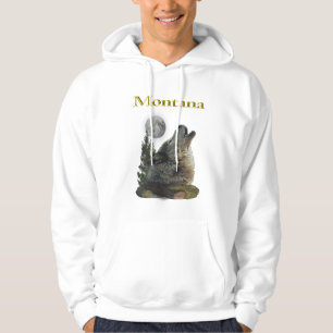Veste À Capuche loup et lune