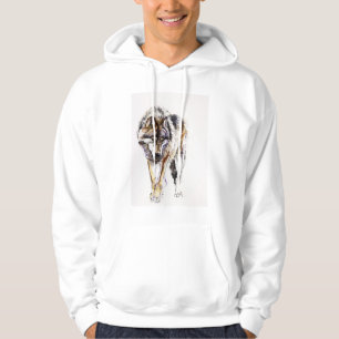 Veste À Capuche Loup européen