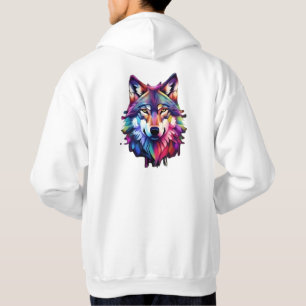 Veste À Capuche Loup unique