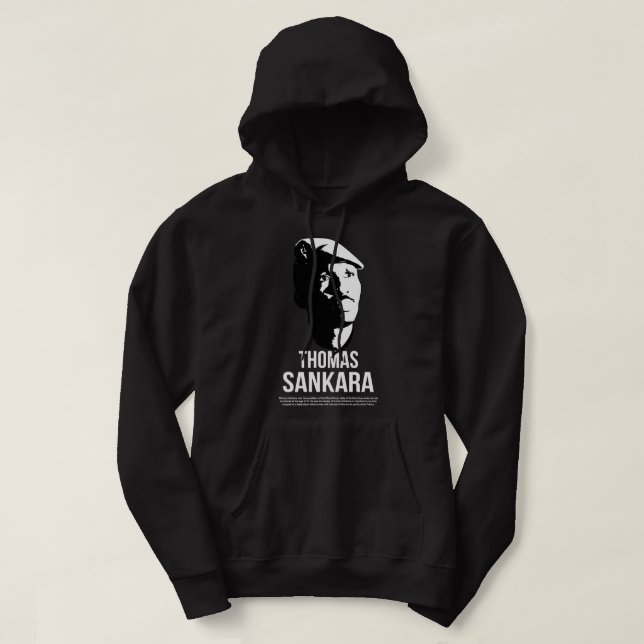 Veste À Capuche Love Funny Man Che Guevara Thomas De Sankara Afric (Design devant)