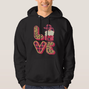 Veste À Capuche Love Gnome Valentines Day, Love Valentine Gnomes H