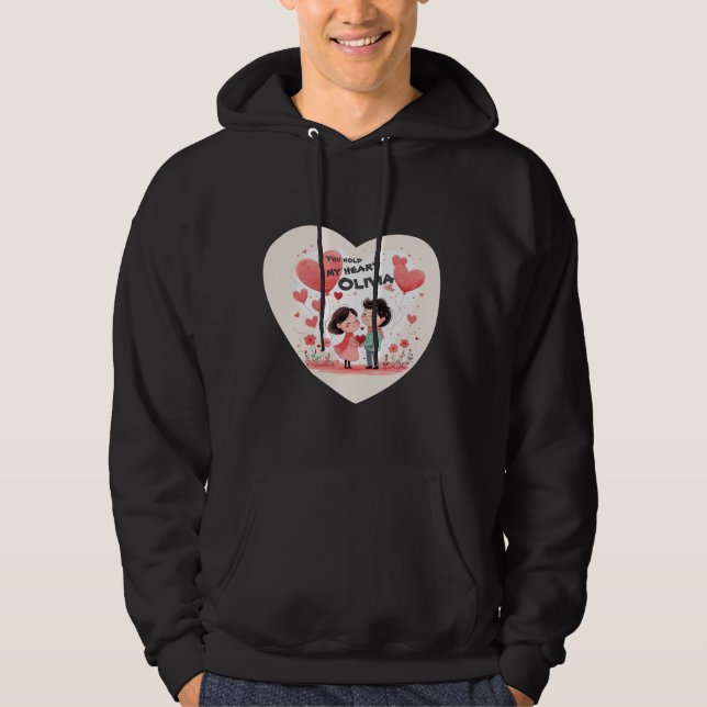 Veste À Capuche Love Hoodies (Devant)