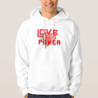 Veste À Capuche "Love is Our Superpower" Unisex Valentine’s