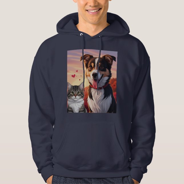Veste À Capuche "Love Unleashed" (Devant)
