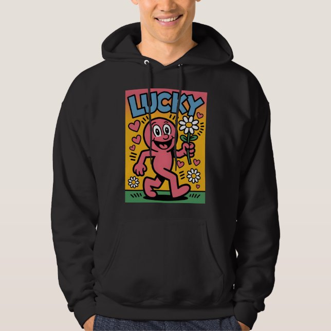Veste À Capuche Lucky. (Devant)