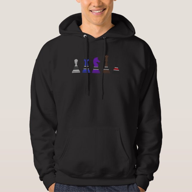 Veste À Capuche Lumière de Jiu Jitsu d'échecs de Jiu Jitsu BJJ (Devant)
