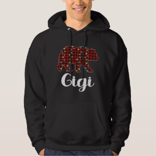 Veste À Capuche Lumières rouges de Noël géantes Gigi Bear Xmas Pyj