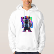 Luminosité de l'ours de néon : Retro-Streetwear