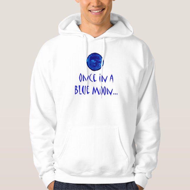 Veste À Capuche Lune bleue (Devant)