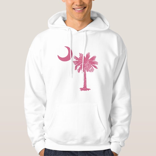 Veste À Capuche Lune rose de Palmetto (Devant)
