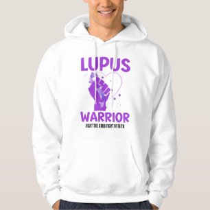 Veste À Capuche LUPUS WARRIOR Purple Ribbon Sensibilisation