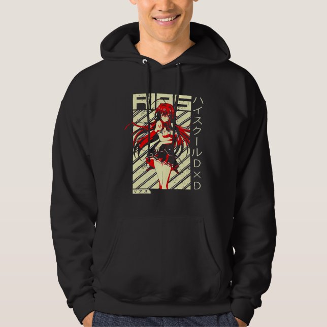 Veste À Capuche Lycée drôle Anime DxD Rias Gremory (Devant)