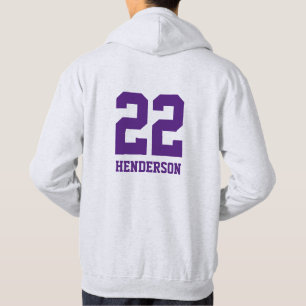 Veste À Capuche LYFL 05   Logo Lassen de Grunge Purple Personnalis