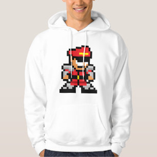 Veste À Capuche m. Bison à 8 bits