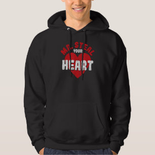 Veste À Capuche M. Steal Your Heart Valentine's Day Couples Toddle
