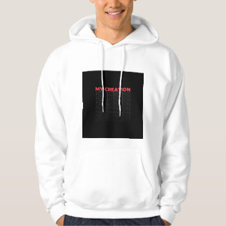 Veste À Capuche Ma Création – Sweatshirt d'Humeur Esthétique