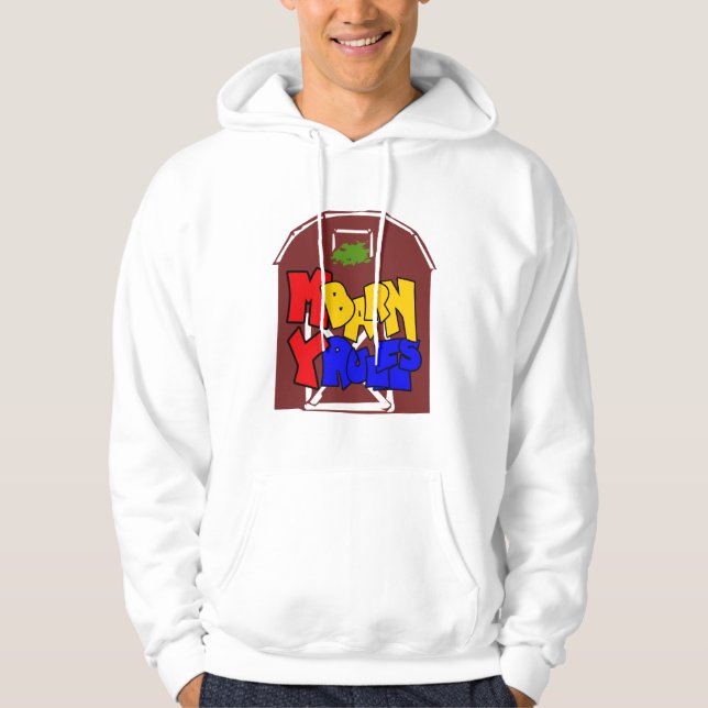 Veste À Capuche Ma grange Mes règles (Devant)