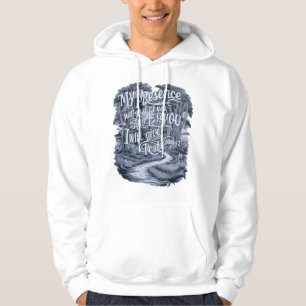 Veste À Capuche Ma Présence Va Avec Vous