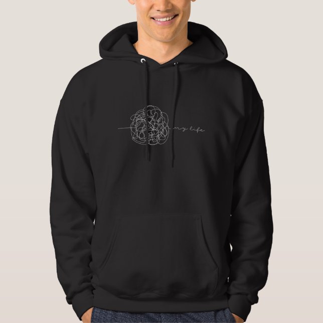 Veste À Capuche Ma vie (Devant)