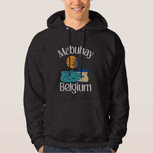 Veste À Capuche Mabuhay Belgique Philippines Salutation Tagalog Pi
