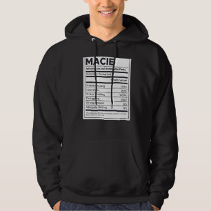 Veste À Capuche Macie Nutrition Information Problème Résoudre Dur
