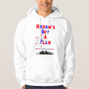 Veste À Capuche Madame a un plan Homme Patriotique