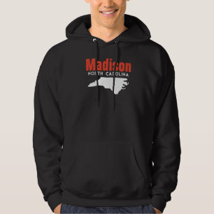 Veste À Capuche Madison Caroline du Nord États-Unis Amérique Voyag