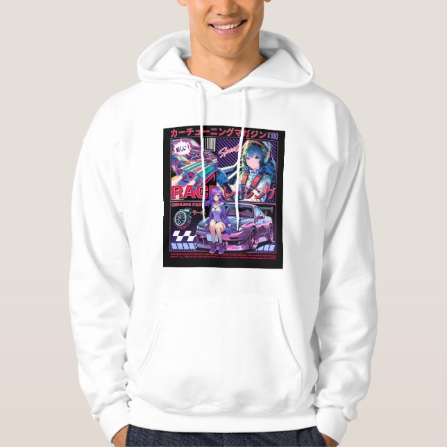 Veste À Capuche Magazine JDM - S15 TUNNING (Devant)