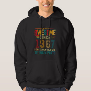 Veste À Capuche Magnifique depuis 1967 Vintage 57ème anniversaire