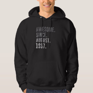 Veste À Capuche Magnifique depuis août 1937 85e anniversaire Vinta