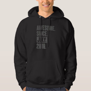 Veste À Capuche Magnifique Depuis Juillet 2010 12 Ans 12ème Annive