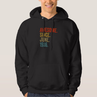 Veste À Capuche Magnifique depuis juin 1986 36e anniversaire Vinta