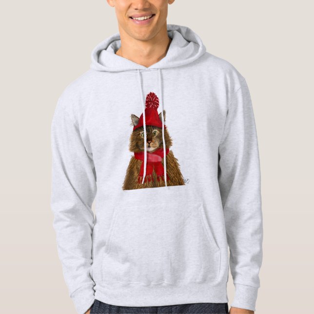 Veste À Capuche Maine Coon (Devant)