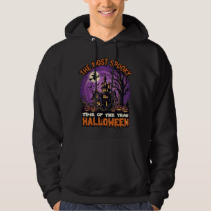 Veste À Capuche Maison hantée de Halloween la plus effrayante Sorc