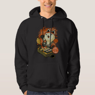 Veste À Capuche Maître Chat Sushi