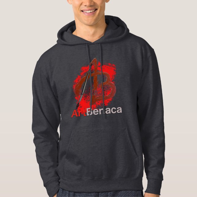 Veste À Capuche Mâle Hoody d'ArtBenaca (Devant)
