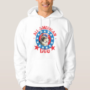 Veste À Capuche Malemute patriotique de l'Alaska