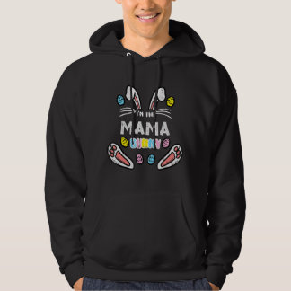 Veste À Capuche Mama Lapin Lapin Pâques Famille Match Femmes Toddl