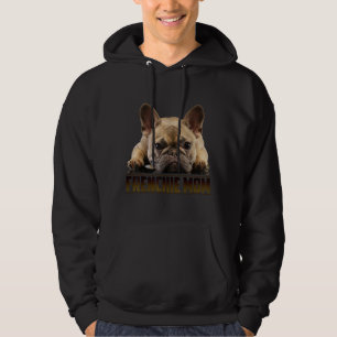 Veste À Capuche maman frenchie   cadeau de maman bulldog