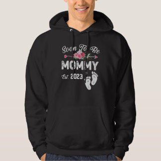 Veste À Capuche Maman pour la première fois 2023 Fête des mères Fu