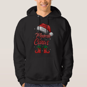 Veste À Capuche Mamie Claus Matching Family Joyeux Noël Père Noël