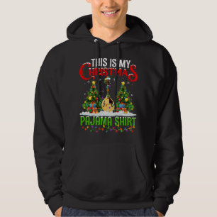Veste À Capuche Mandolin Lover C'Est Ma Chemise Pyjama De Noël M