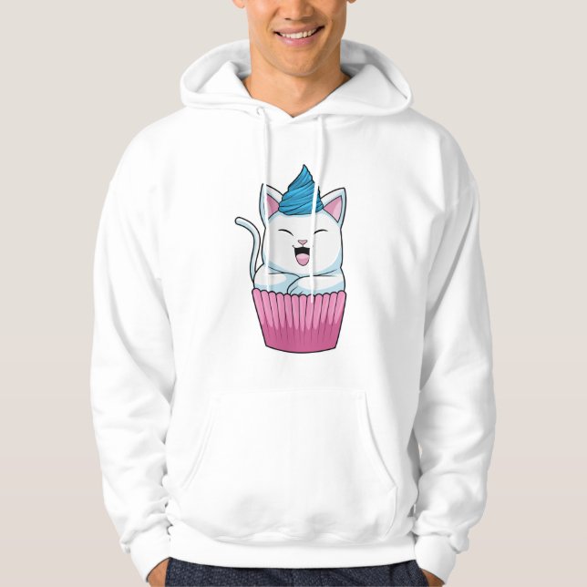 Veste À Capuche Manger du muffin (Devant)