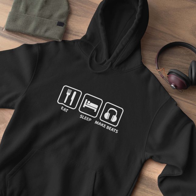 Veste À Capuche Manger Le Sommeil Faire Des Beats (Créateur téléchargé)